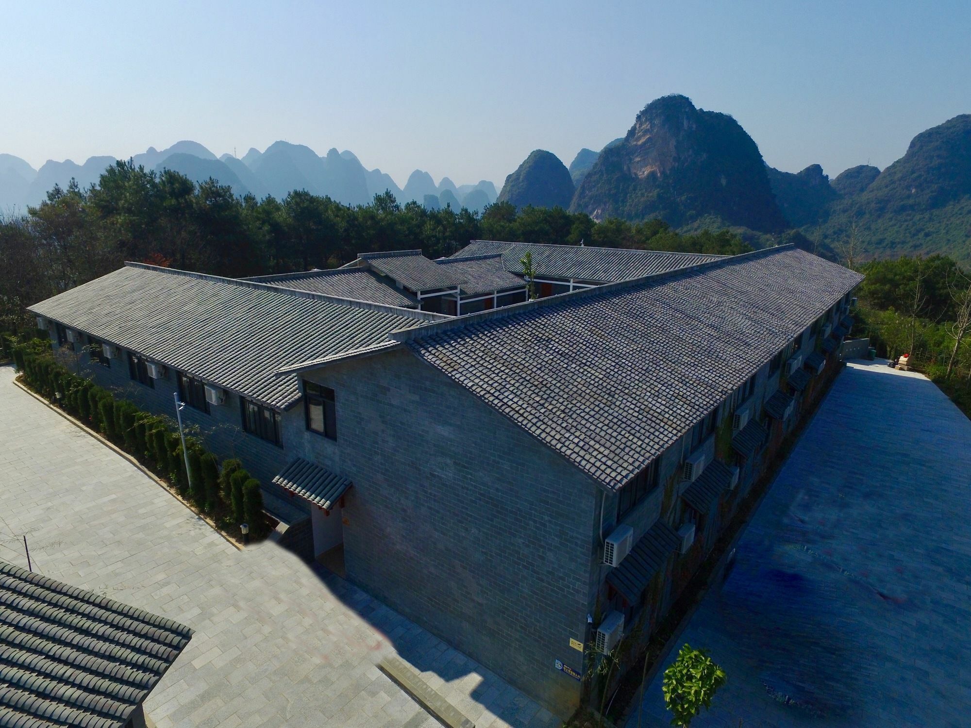 Hotel Yangshuo Mountain Top Retreat Exterior foto